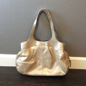Original coach handbag WITH matching wallet